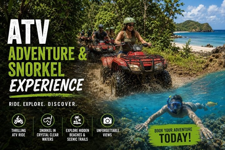 ATV Adventure & Snorkel Experience (Tamarindo, Playa Grande, Flamingo, Potrero) - Photo 1 of 15
